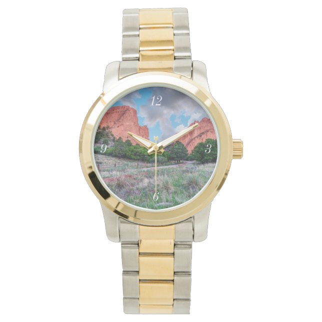 Relógio North South Gateway Rocks Garden Of Gods Watch (Frente)