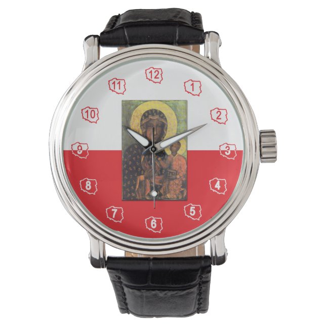 Relógio Nossa Senhora de Czestochowa (Frente)
