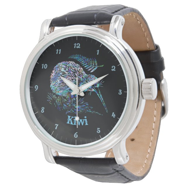 RELÓGIO NOVA ZEALAND KIWI FERN WATCH PERSONALIZADA (Angular)