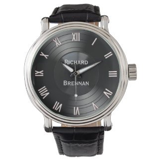 Relógio Numerações romanas personalizadas do álbum Novelty