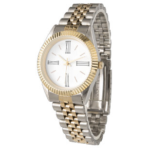 Relógio Numerais romanos Número moderno grande Fácil de 