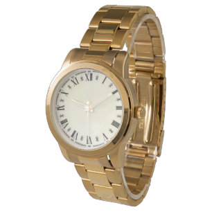 Relógio Numerais romanos Número moderno grande Fácil de 