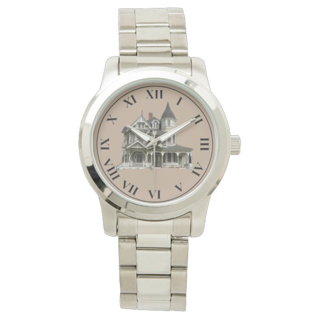 Relógio Numerários romanos do Victorian George F. Barber W (Frente)