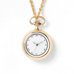 Relógio Números romanos Womens enrolam Dourado Observador 