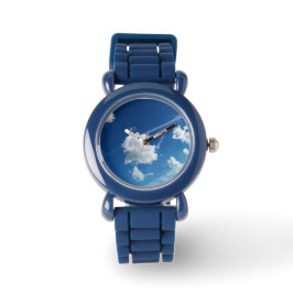 Relógio Nuvem, à luz