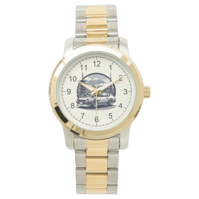 Relógio O Clássico do JDM (design de Eterno do ) (Frente)