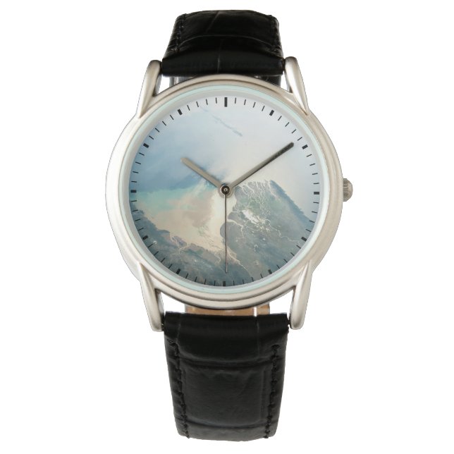 Relógio O Delta Do Rio Irrawaddy Na Birmânia (Myanmar). (Frente)