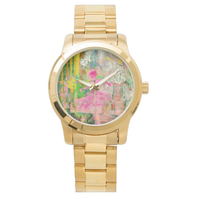 Relógio O Falador - Caos do Balé Neon (Frente)