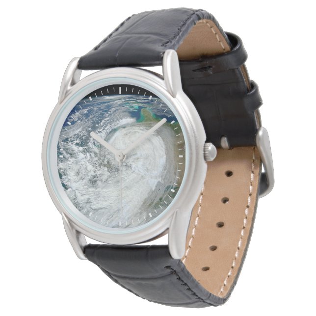 Relógio O Furacão Sandy Na Costa Leste Dos Eua. 3 (Angular)