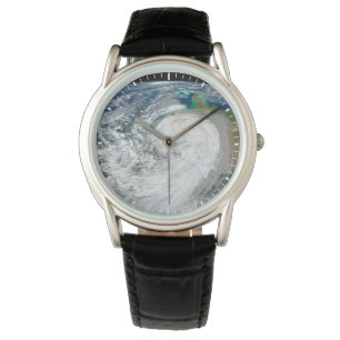 Relógio O Furacão Sandy Na Costa Leste Dos Eua. 3