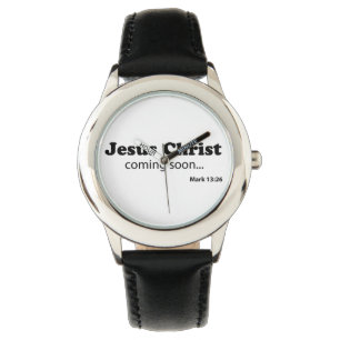 Relógio O Jesus Cristo que vem logo… personaliza-o!