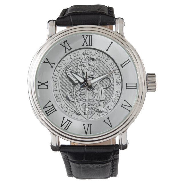 RELÓGIO O LEÃO DA MOEDA DE INGLATERRA (Frente)