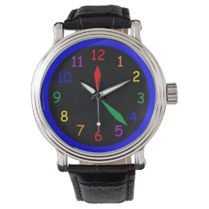 Relógio O Neon Face Watch dos Homens