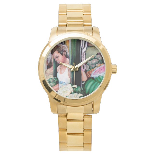 Relógio O Que Você Gosta Desses Melões? (Frente)