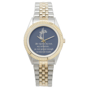 Relógio O Senhor é a minha pedra