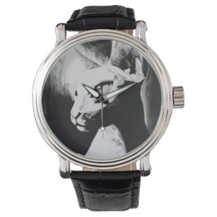Relógio O Sphynx Cat Feline Original Art Watch