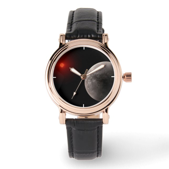 Relógio O Trapist-1 B do Exoplaneta Quente Rocky. (Frente)