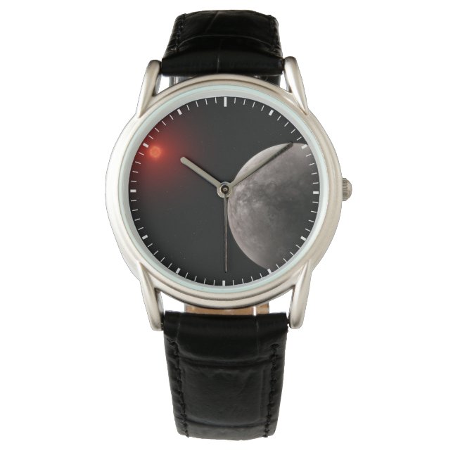 Relógio O Trapist-1 B do Exoplaneta Quente Rocky. (Frente)