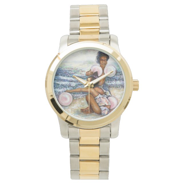 Relógio Obcecado com Conquistar o Impossível (Frente)