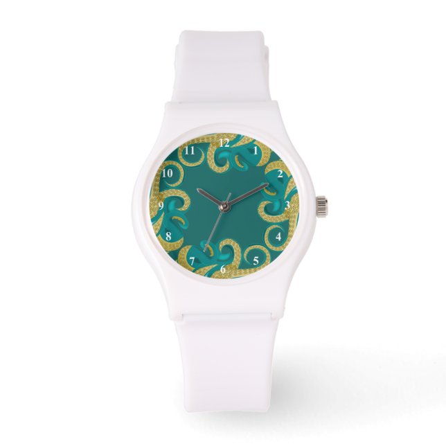 Relógio Octopus Watch Modern Design (Frente)