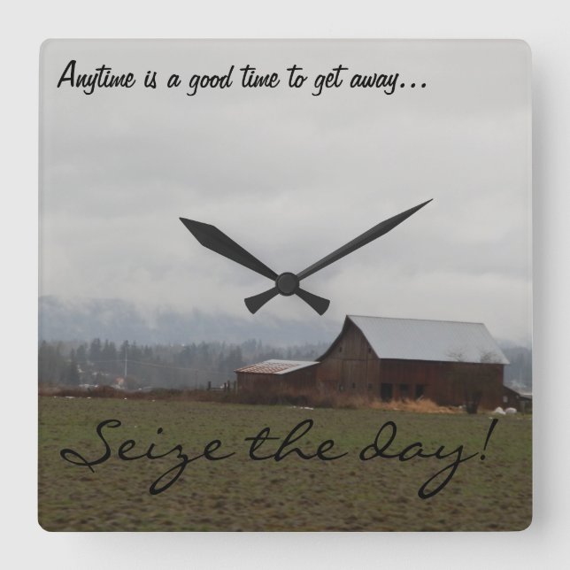 Relógio Ole Washington Barn (Frente)