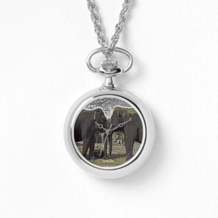 Relógio Olhos Elefantes