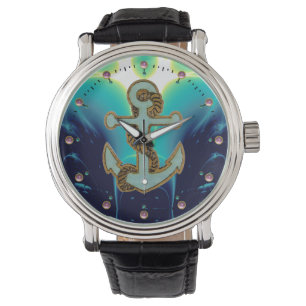 Relógio ONDAS NAUTICAS / MARÍTIMAS, ANCOR E Marinho DE ROP