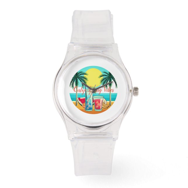 Relógio ' Only spring vibes ' eWatch Watch (Frente)