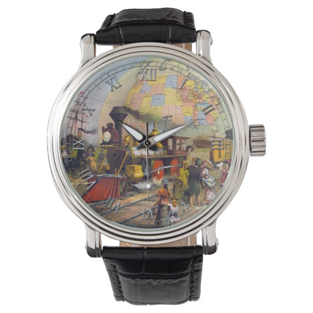 Relógio Opções de monitorização e numeração do comboio 33 (Frente)