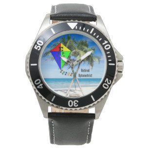 Relógio Optometrista aposentado, Humor