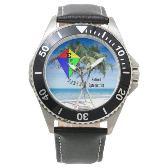 Relógio Optometrista aposentado, Humor (Frente)