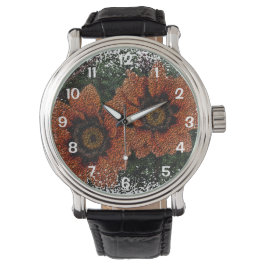 Relógio Orange Daisy Balls Watch