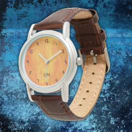 Relógio Orange Grunge Watch