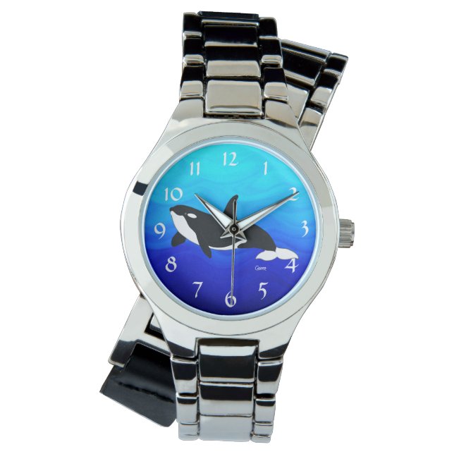 Relógio Orca - A Mulher Envolve-se à Volta da Vigia (Frente)