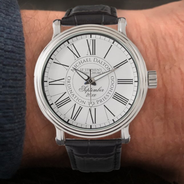 Relógio Ordenação a Sacerdotidade Personalizada (Criador carregado)