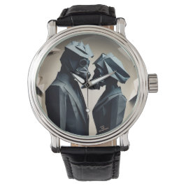 Relógio Origami de amor e resistência