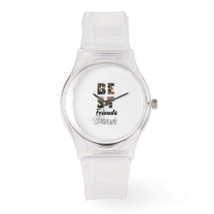 Relógio Os melhores amigos são eternos