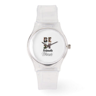 Relógio Os melhores amigos são eternos