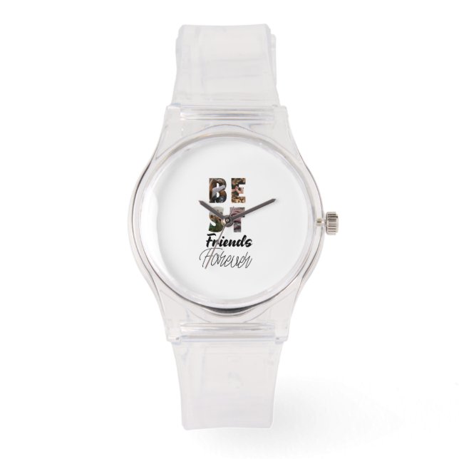 Relógio Os melhores amigos são eternos (Frente)