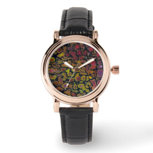 Relógio Osso do Dinossauro Petrificado