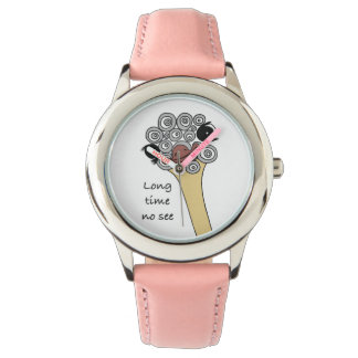 Relógio Ostrich Watch for Kids "long time no see"