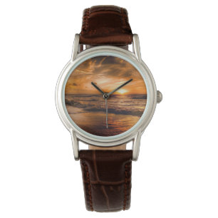 Relógio Ouro Sunset Ladies Watch