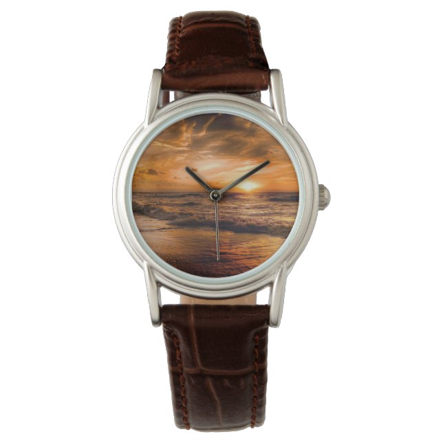 Relógio Ouro Sunset Ladies Watch (Frente)