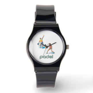 Relógio Padel Watch – Padel Chic Vibrant Style Black