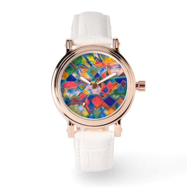 Relógio Padrão de olhos (Frente)