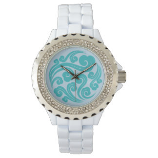 Relógio padrão tradicional de nuvem auspiciosa chinesa