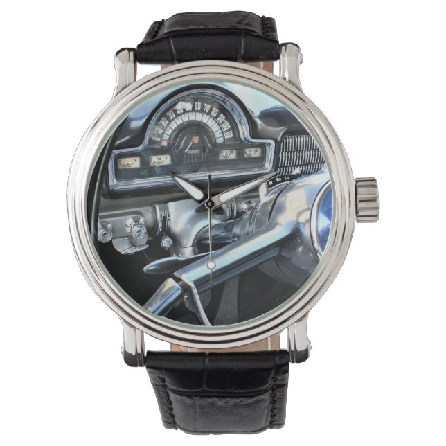 Relógio Painel de carro clássico de 1951 (Frente)