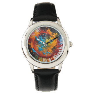 Relógio Paint splash