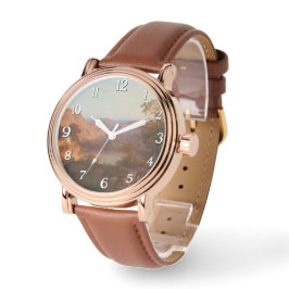 Relógio Paisagem Eifel (1843) - Heinrich Funk