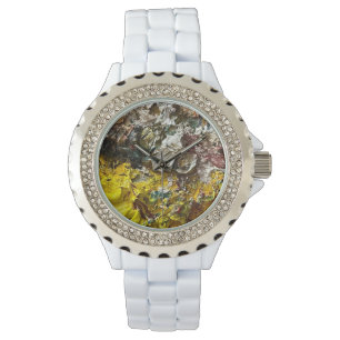 Relógio Paleta de artistas #1